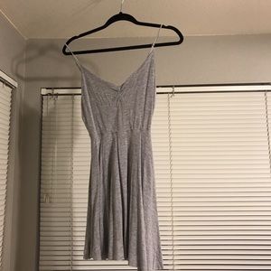 Urban Outfitters soft grey mini dress